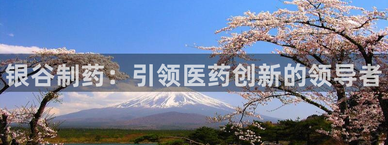 九游会老哥俱乐部：银谷制药：引领医药创新的领导者