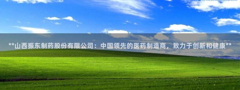 九游老哥俱乐部官网登录不了：**山西振东制药股份有限公司：中国领先的医药制造商，致力于创新和健康**