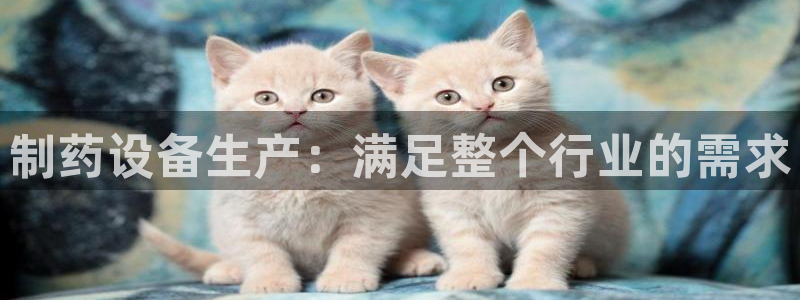 老哥吧九游会：制药设备生产：满足整个行业的需求
