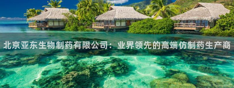 9游会老哥俱乐部：北京亚东生物制药有限公司：业界领先的高端仿制药生产商