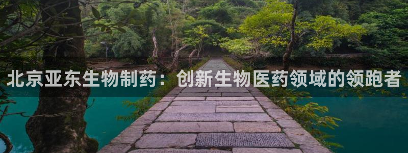ag九游会老哥：北京亚东生物制药：创新生物医药领域的领跑者