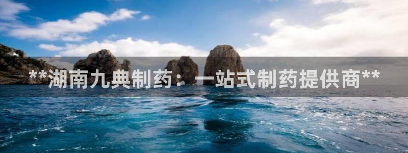 九游老哥俱乐部官网登录入口：**湖南九典制药：一站式制药提供商**