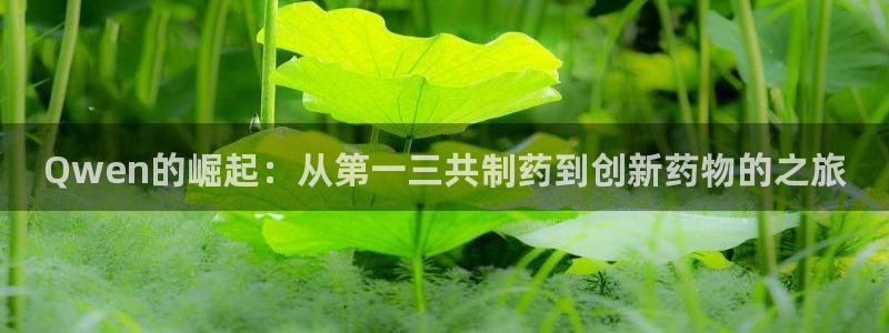 九游会老哥俱乐部：Qwen的崛起：从第一三共制药到创新药物的之旅