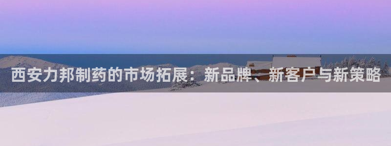 九游会老哥俱乐部官网首页论坛：西安力邦制药的市场拓展：新品牌、新客户与新策略