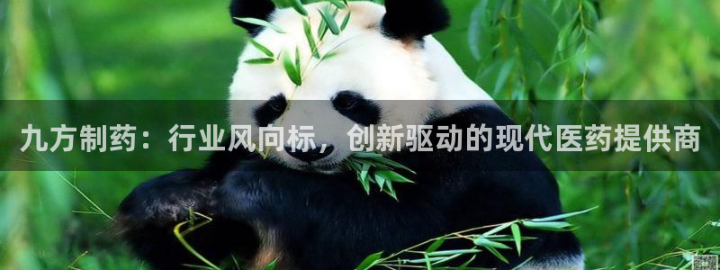 九游会老哥必备的交流社区：九方制药：行业风向标，创新驱动的现代医药提供商