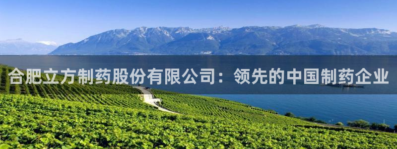 九游会老哥俱乐部官网：合肥立方制药股份有限公司：领先的中国制药企业