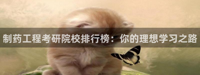 九游会老哥必备的交流社区：制药工程考研院校排行榜：你的理想学习之路