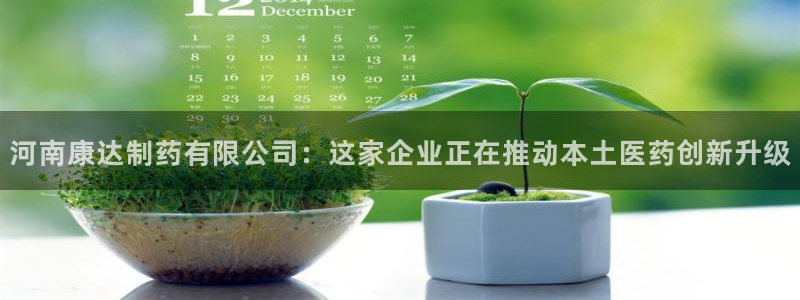 九游会老哥：河南康达制药有限公司：这家企业正在推动本土医药创